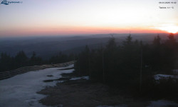 Lysá hora, pohled na západ