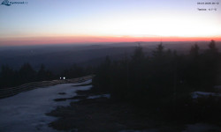 Lysá hora, pohled na západ