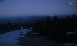 Lysá hora, pohled na západ