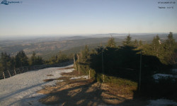 Lysá hora, pohled na západ