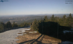 Lysá hora, pohled na západ