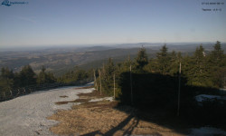 Lysá hora, pohled na západ