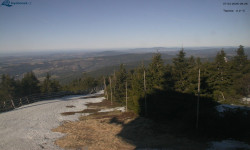 Lysá hora, pohled na západ