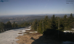 Lysá hora, pohled na západ