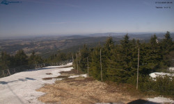 Lysá hora, pohled na západ