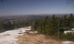 Lysá hora, pohled na západ