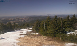 Lysá hora, pohled na západ