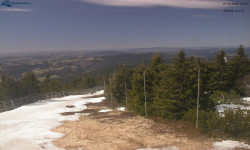 Lysá hora, pohled na západ