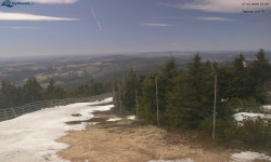 Lysá hora, pohled na západ