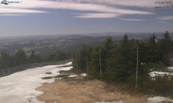 Lysá hora, pohled na západ