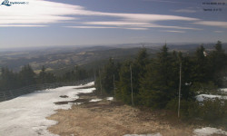 Lysá hora, pohled na západ