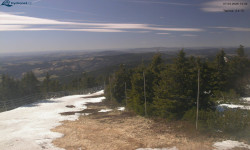 Lysá hora, pohled na západ