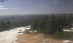 Lysá hora, pohled na západ