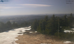 Lysá hora, pohled na západ