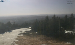 Lysá hora, pohled na západ