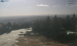 Lysá hora, pohled na západ