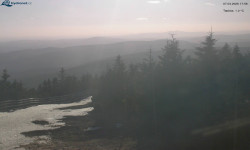 Lysá hora, pohled na západ