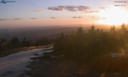 Lysá hora, pohled na západ