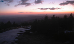 Lysá hora, pohled na západ