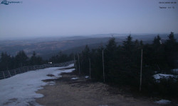 Lysá hora, pohled na západ