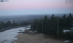 Lysá hora, pohled na západ