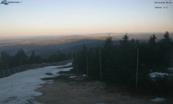 Lysá hora, pohled na západ