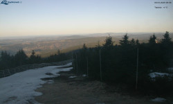 Lysá hora, pohled na západ