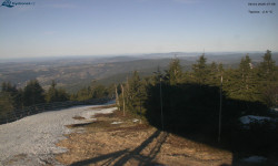 Lysá hora, pohled na západ