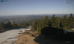 Lysá hora, pohled na západ