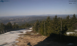 Lysá hora, pohled na západ