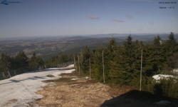 Lysá hora, pohled na západ