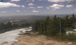 Lysá hora, pohled na západ