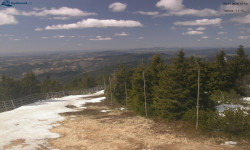 Lysá hora, pohled na západ