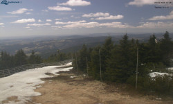 Lysá hora, pohled na západ