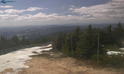 Lysá hora, pohled na západ