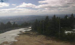 Lysá hora, pohled na západ