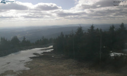 Lysá hora, pohled na západ