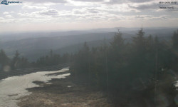 Lysá hora, pohled na západ