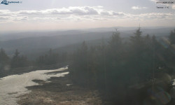 Lysá hora, pohled na západ