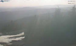 Lysá hora, pohled na západ