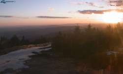 Lysá hora, pohled na západ