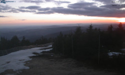 Lysá hora, pohled na západ