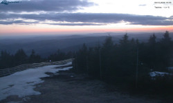 Lysá hora, pohled na západ