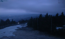 Lysá hora, pohled na západ