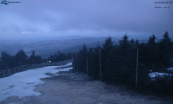 Lysá hora, pohled na západ