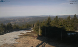 Lysá hora, pohled na západ