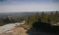 Lysá hora, pohled na západ