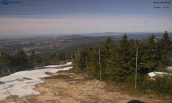 Lysá hora, pohled na západ