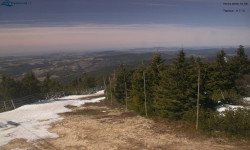 Lysá hora, pohled na západ