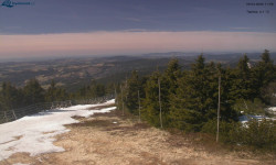 Lysá hora, pohled na západ
